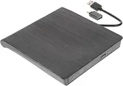 CONGARTENO Self-Installation DVD Rw Optical Drive External Cd Burner Slot in Load No External Adapter High-Speed Transfer