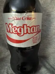 Share a Coke with Meghan 2025 Personalized Gift Coca~Cola Bottle *damaged Label