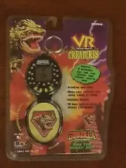 Rare Vintage 1997 MGA Godzilla Virtual Reality VR Creatures Cyber Pet Sealed MOC