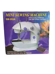 Mini Sewing Machine SM-202A - Portable Desktop Sewing Machine