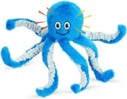 Large Squeaky Dog Toys Octopus Stuffed Puppy Toys- Tug of War Dog Toys Interacti