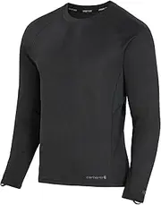 [CARHARTT] Men's Force Midweight Micro-Grid Base Layer Crewneck
