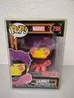 Funko Pop! Marvel - Gambit #798 - Black Light Target Exclusive W/ Pop Protector