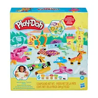 在飛比找玩具反斗城優惠-Play-Doh培樂多 野生動物主題模具組