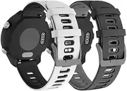 [MGTCAR] For Vivoactive 3 Band,20mm Quick Release Soft Silicone Replacement Strap For Forerunner 645/Galaxy Watch 42mm/Gear Sport/Galaxy Active 2