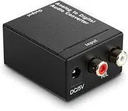 Audio to Analog Converter Adapter 3.5mm Digital Optical Coaxial Toslink DAC RCA