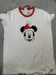 Peter Alexander Mickey Christmas Pyjamas Size 14 BNWT