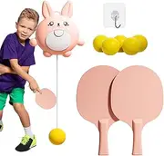 wqibq Door Pong, Door Pong Table Tennis Set, Portable Door Table Tennis | Door Jam Pong, Table Tennis Trainer for Chinese New Year, Valentine's Day, Family Reunion