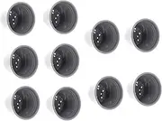 CAXUSD 10Pcs Durable Plastic Nursery Pots Lightweight Seedling Containers for Outdoor Gardening Versatile Planting Cups with Enhanced Breathability for Succulents
