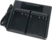 USB Dual Battery Charger for for Kodak LB-070 LB070 PIXPRO S-1 S1 AZ651 AZ652 AZ901 Minolta MN67Z 20MP FHD MN67Z-BK Camera