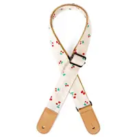 在飛比找蝦皮商城優惠-櫻桃小碎花圖案 烏克麗麗背帶 Ukulele Strap 1