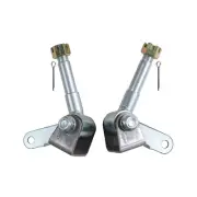 2PC Front Steering Axle Spindle Knuckle Stub For Go kart ATV Buggy Quad Trike