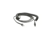 Zebra Cable - USB: Series A Connector, 9ft. [2.8m] Coiled (cba-u12-c09zar)