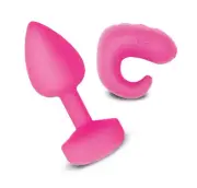 House Of Dasein Gkit Sunny Raspberry silicone Non-Vibrating Butt Plugs