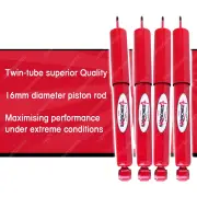Front + Rear KYB Skorched 4's Shock Absorbers for Suzuki Jimny SN413 Wagon 00-19