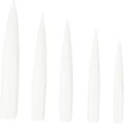 Baluue 12 Styles Long Fake Nails Diy Nail Art Tool for Women Artificial Nail Extensions