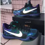 NIKE KOBE 10 PEACH JAM 科比10 OVERCOME 紫藍 休閒鞋 705317-305 運動休閒鞋