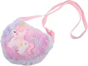 [CATIEBYE] Girls Unicorn Purse Small Backpack for Toddlers Fun and Soft Plush Material