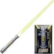 Power Saber: Yellow (Limited Edition) | Auto Extending 30" LED Energy Blade | with Motion Based Light and Sound Effects | Batteries Not Included | Ages 6+