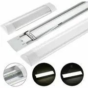 90CM Linear Fluro Fluorescent LED Slim Ceiling Batten Tube Light 6500K