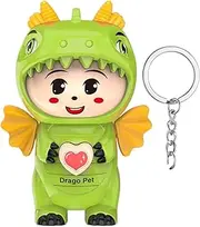 Face Changing Doll, Backpack Pendant for Kids, Dinosaur Doll Purse Charm Accessories, Decorative Bag Pendant for Backpack Purse, Backpack Ornament