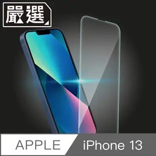嚴選 iPhone 13 自動吸附疏水疏油非滿版鋼化玻璃保護貼