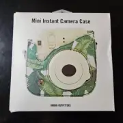 Brand New UO Printed Canvas Mini Instant Camera Case With Adjustable Strap