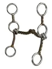 Formay beaded snaffle bit 173887,western horse bits