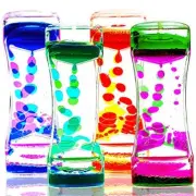 Liquid Motion Bubbler Timer Pack of 4 Colorful 4 Pack Blue,green,yellow,pink