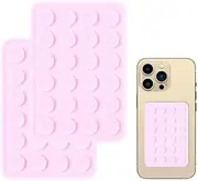 Gstuav 2Pcs Silicone Suction Phone Case Mount, Sticky Phone Grip for Cell Phone, HSTY-04