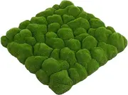 Toyvian Artificial Moss Durable Faux Greenery Panel for Indoor Decor Micro Landscape Prop Greenery Backdrop for DIY Crafts and Home Decoration