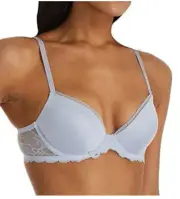 $46 NWT Calvin Klein bra. Lift multiway. Demi fit. 40C. QF 1444. Blue seductive