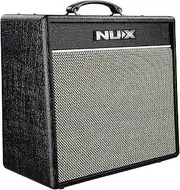 NU-X | Mighty 40 mkII Guitar Amplifier with Effects | Portable 40W Modelling Amp, Bluetooth, USB Interface & Drum Machine for Electric Guitars, Practice & Recording