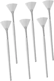 DRESSOOS 6pcs Fan Shaped Facial Mask Brush Makeup Facial Tools for Estheticians Face Mask Applicator Mask for Facials Skincare Brush Face for Skincare Facial