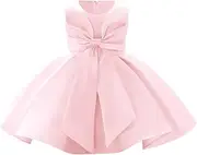 [IBTOM CASTLE] It's My 1st/2nd Birthday Cake Smash One Party Dress for Baby Girls Newborn Princess Pageant Shiny Sequin Bow Tutu Dance Formal Evening Ball Gown W/Headband 2PCS Photo Props Set Ladybug-ONE 1T