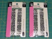 Dritz Fashion Straps ZEBRA PRINT POLYURETHANE- Item # 56667 - 2 sets (4 straps)