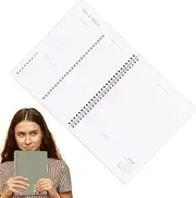 Calendar 2025-2026 Planner, Aesthetic Monthly Appointment Planner, Concise Smooth Schedule Organizer Journal with Task Checklist for Family Student Teacher