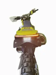*CLEAR HUSQVARNA 2024 FE 350 STD FENDER ELIMINATOR INTEGRATED LIGHTBAR