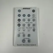 Original OEM Bose Acoustic Wave Music System II Remote Control White