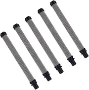 5PCS 60 Mesh Airless Spray Gun Filter Elements, Stainless Steel Mesh Airless Spray Gun Filters Replacement, Push on Type Filter for Wagner Airless Paint Spray Gun Black