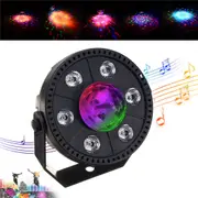 RGB LED Stage Light Strobe Light Crystal Ball Party Club DJ Disco Atmostphere Light AC90-265V 7184 EU PLUG