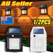 Solar Motion Sensor Light Tungsten Filament LaCF Outdoor Garden Wall Flood Lamp
