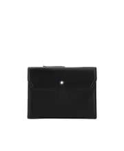 compact leather wallet One size Black