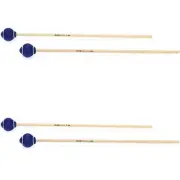 Balter Pro Vibe Medium Vibraphone Mallets - Blue Cord, Birch - 2 Pair