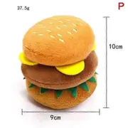 Pet Plush Squeaky Soft Dog Bone Toy Bite-Resistant Clean Chew Puppy Training Toy