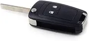 beler 2 Buttons Flip Remote Folding Key Case Shell fit for Chevrolet Cruze Spark Orlando Aveo Opel Vauxhall Holden