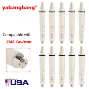 10Pcs Dental Fit EMS Woodpecker Ultrasonic Scaler Piezo Handpiece Detachable CE