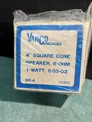 Vanco CB SR-4 Extension Speaker 4” 8 ohms 1 Watt