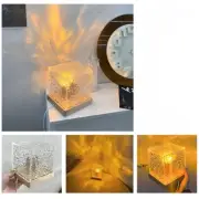 RGB rotating water pattern night light LED Projection Lamp