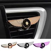 Car Aromatherapy Diffuser - Car Fresheners Long-Lasting Fragrance - Solid Perfume Creative Flying Eagle Ornaments Car Interior Decoration for Men Women